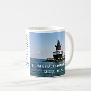 Pum Beach Lighthouse, Rhode Island Tasse