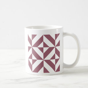 Pum Geometric Deko Cube Pattern Kaffeetasse