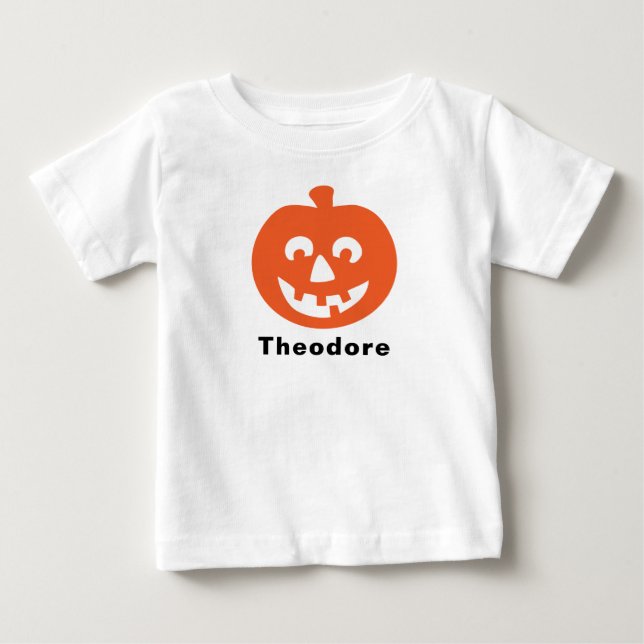 Pum, pkin Baby T - Shirt (Vorderseite)