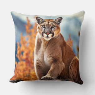 Puma Animal Wildlife Wilderness Frische Pasta mach Kissen