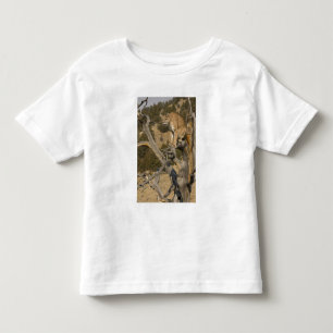 Puma, auch bekannt als Berglöwe, Kuguar; Puma conc Kleinkind T-shirt