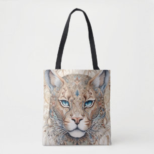 Puma Face Surreal Art Tasche