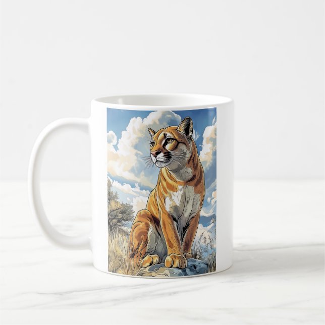 Puma I Cougar Kaffeetasse (Links)