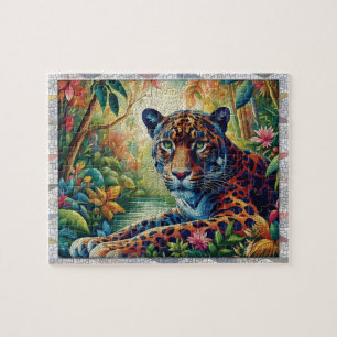 Puma-Mosaik, Wilde Tiere, Fliesen, Geschenk,