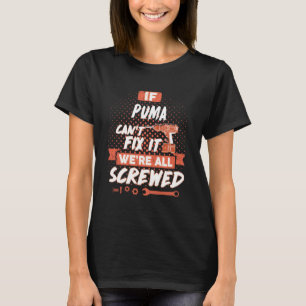 PUMA Name, PUMA Familienname Wappen T-Shirt