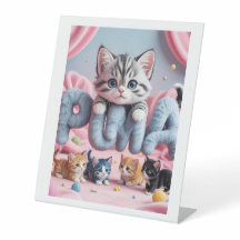 Puma Paws | Cute Kitten Fantasy Artwork