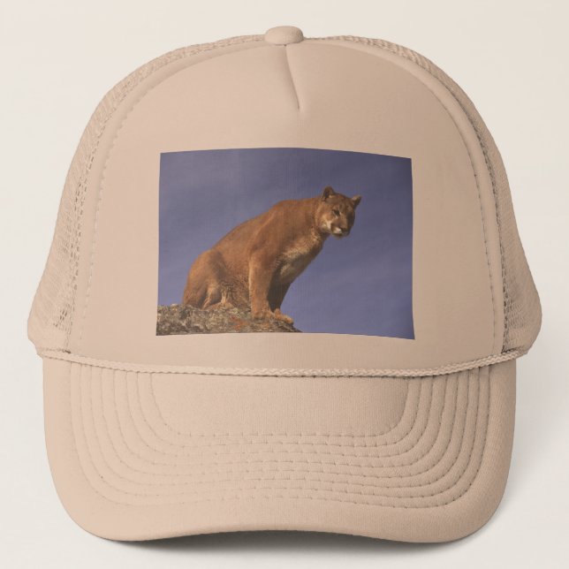 Puma-Uhr Truckerkappe (Vorderseite)