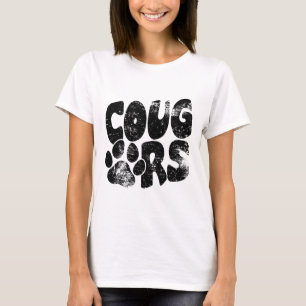 Pumas Fußll Schule Sport Fan Teamgeist T-Shirt