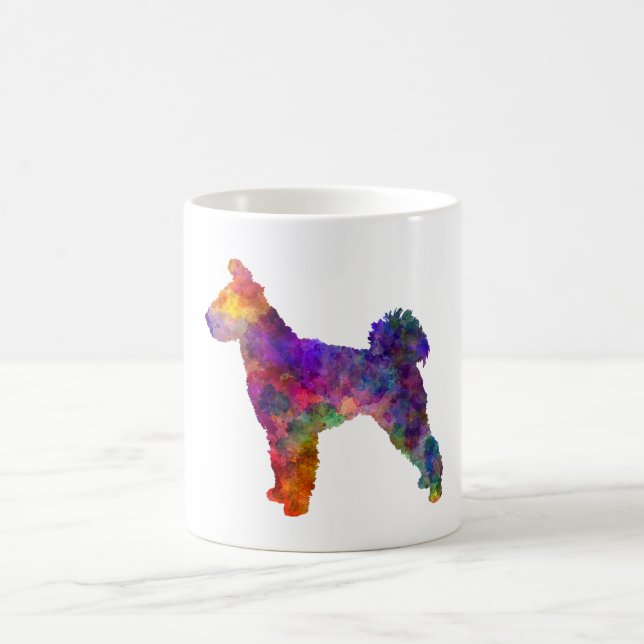Pumi in Watercolor 2 Kaffeetasse (Mittel)