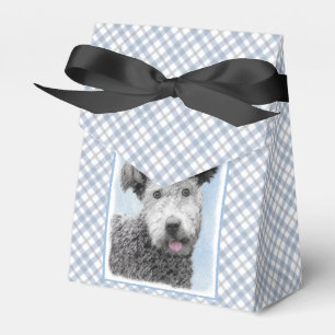 Pumi Painting - Niedliche Original Hunde Kunst Geschenkschachtel