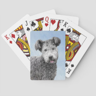 Pumi Painting - Niedliche Original Hunde Kunst Spielkarten