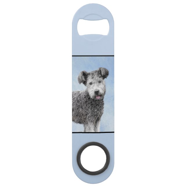 Pumi Peinture - Cute Original Chien Art (Dos)