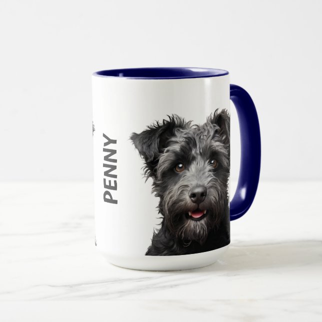 Pumi Personalized Mug Tasse (VorderseiteRechts)