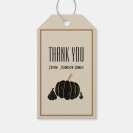 Pumkin halloween Fall Danke, dass ihr einen eigene Geschenkanhänger