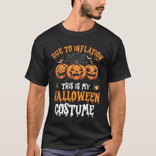 Pumkin Halloween Kostüme Männer Frauen Funny Hallo T-Shirt (Vorderseite)