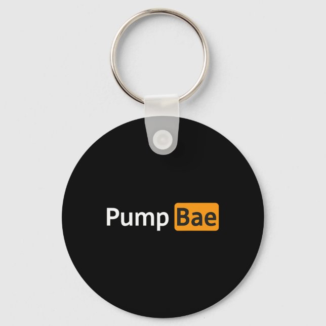 Pump Bae Funny Gym Bodybuilding Schlüsselanhänger (Vorderseite)