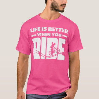 Pump Track Bicycle Ring Mountain Bike Bmx St T-Shirt