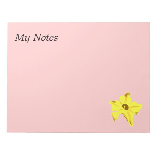 Pumpentelefon Notizblock (Vorderseite)