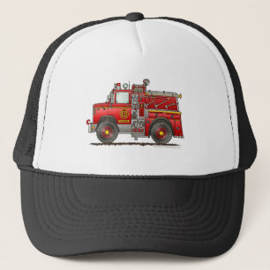 Pumper-Rettungs-Löschfahrzeug-Feuerwehrmann Truckerkappe