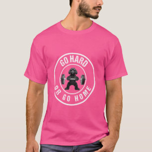 Pumpgewicht Lifting lustigen portugiesischen Wasse T-Shirt