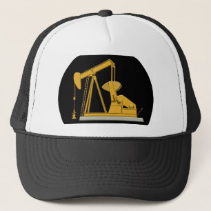 pumpjack Schlüsselanhänger Truckerkappe