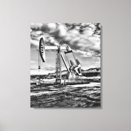 Pumpkassette (Pumpjack) für Schwarz-Weiß-Öl Leinwanddruck