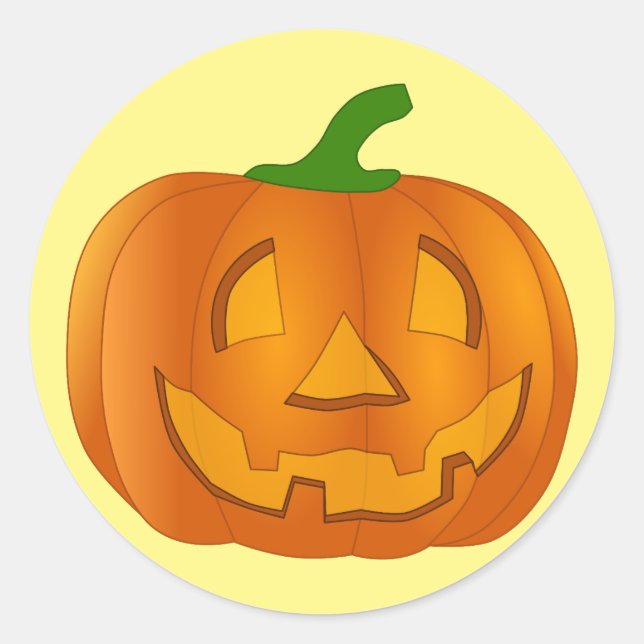 Pumpkettensticker Runder Aufkleber (Vorderseite)