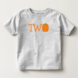 Pumpkin 2. Geburtstag Kleinkind T-shirt