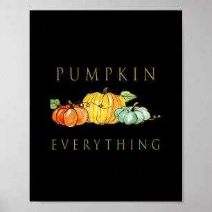 Pumpkin Alles Fall Girls Kinder Geschenk Ideen Ove Poster