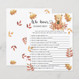 Pumpkin and Bär - Wer kennt das beste Spiel der Ma