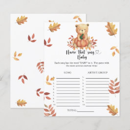 Pumpkin and Bear - Name dieses Baby Song