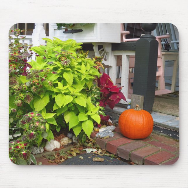 Pumpkin and Coleus - Martha's Vineyard Mousepad (Vorne)