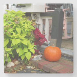 Pumpkin and Coleus - Martha's Vineyard Steinuntersetzer