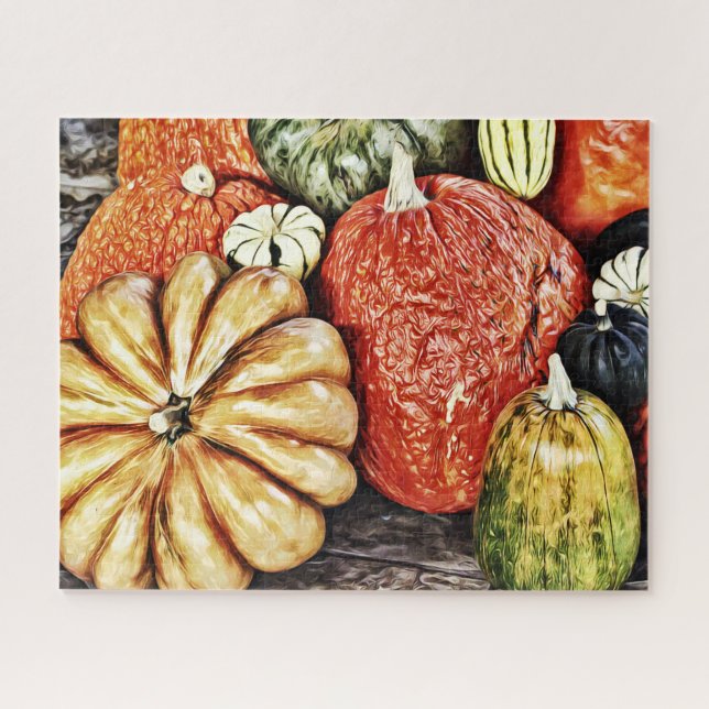 Pumpkin and Gourd Collection (Horizontal)