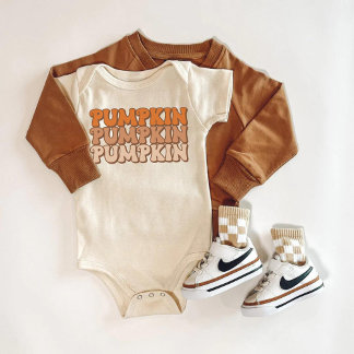 Pumpkin Baby Bodysuit - Niedlicher Fall Outfit Baby Strampler