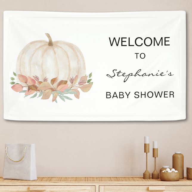 Pumpkin Baby Dusche Banner (Von Creator hochgeladen)