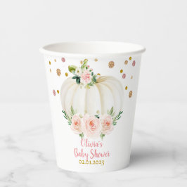 Pumpkin Baby Dusche Pappbecher