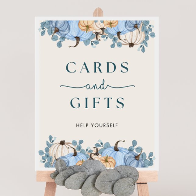 Pumpkin Baby-Duschkarten und Geschenkssignatur Poster (Von Creator hochgeladen)