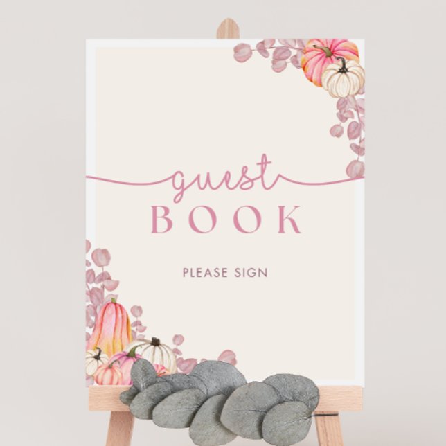 Pumpkin Baby Showbuchsignatur Poster (Von Creator hochgeladen)