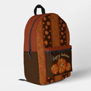 Pumpkin-Backpack Bedruckter Rucksack