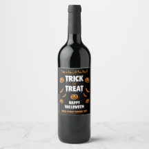 Pumpkin Bat Trick oder Treat Party Dark