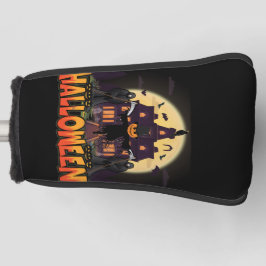 Pumpkin Beängstigend House, Halloween Golf Headcover