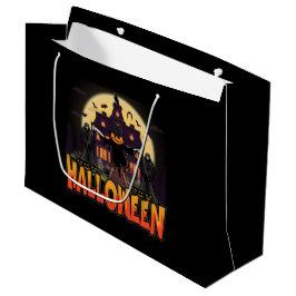 Pumpkin Beängstigend House, Halloween Große Geschenktüte