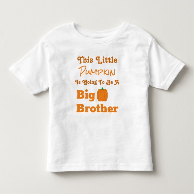 Pumpkin Big Brother T - Shirt (Vorderseite)