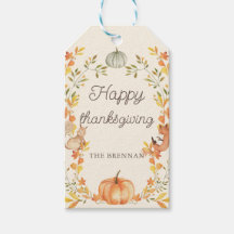 Pumpkin Blätter Erntedank Geschenktasten