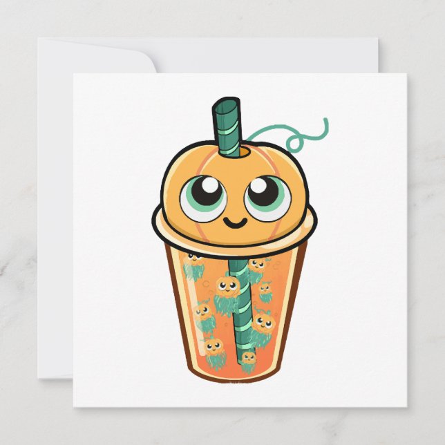 Pumpkin Boba Jellyfish (Vorderseite)