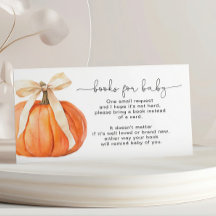 Pumpkin Books Books for Baby Card