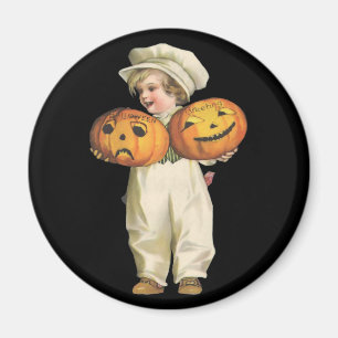 Pumpkin Boy Magnet