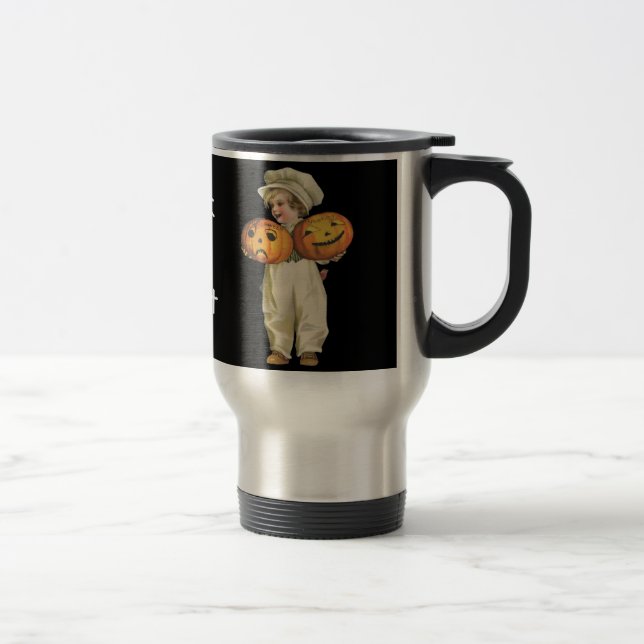 Pumpkin Boy Reisebecher (Rechts)