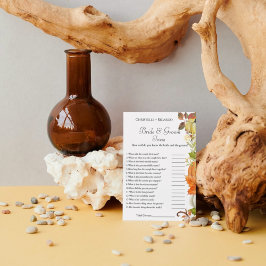 Pumpkin Braut & Bräutigam Brautparty Ankündigung